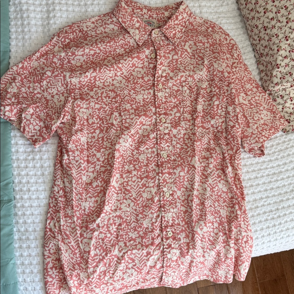 Faherty short sleeve breeze shirt